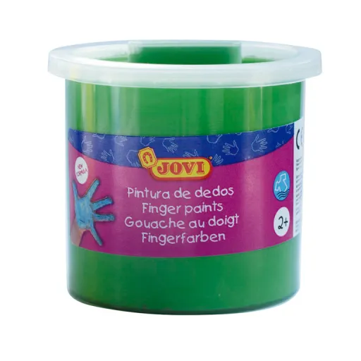 Pintura de Dedos Jovi 125ml Verde 5 Uds.
