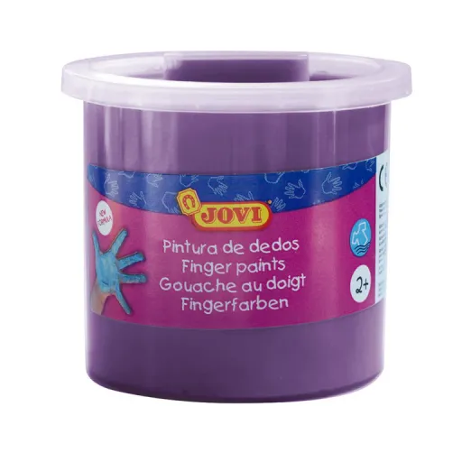 Pintura de Dedos Jovi 125ml Violeta 5 Uds.