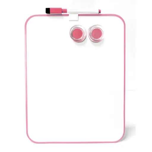 Plus Office – Pizarra Blanca Mk Magnética 21,6x28cm Rosa