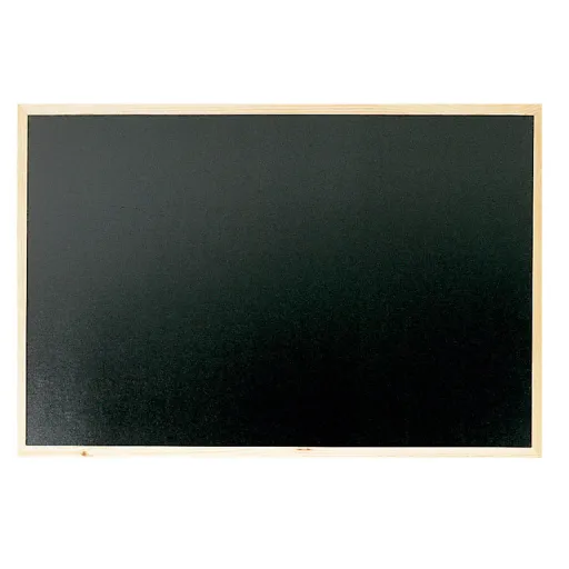 Pizarra Negra Plus Office 60x90 cm Marco de Madera
