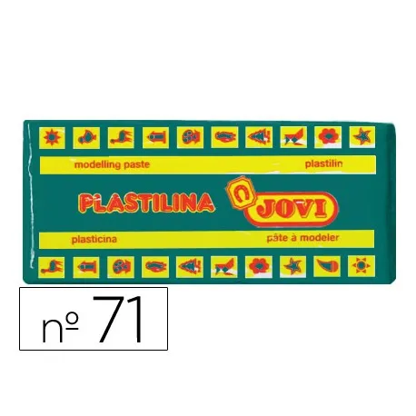 Plastilina en Barra 150g – Verde Oscuro – Jovi