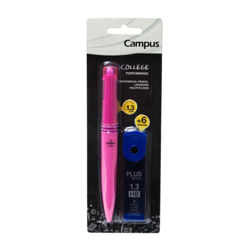 Portaminas COLLEGE 1.3mm + Minas - CAMPUS