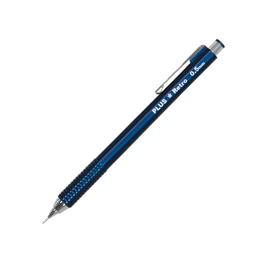 Portaminas RETRO 0.5mm Azul - PLUS