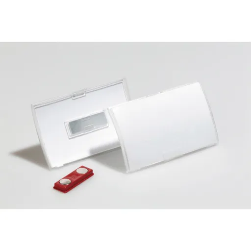 Portanombres Con Imán 40x75mm – Pack de 10 Unidades