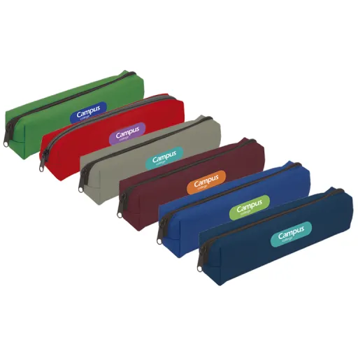 Estuche Campus Classic Cuadrado Con 1 Cremallera – Campus