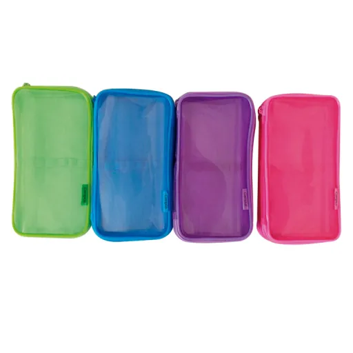 Estuche Rejilla Rectangular 2 Cremalleras – Campus