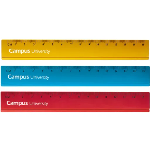 Regla Metálica 15 cm Colores – Campus