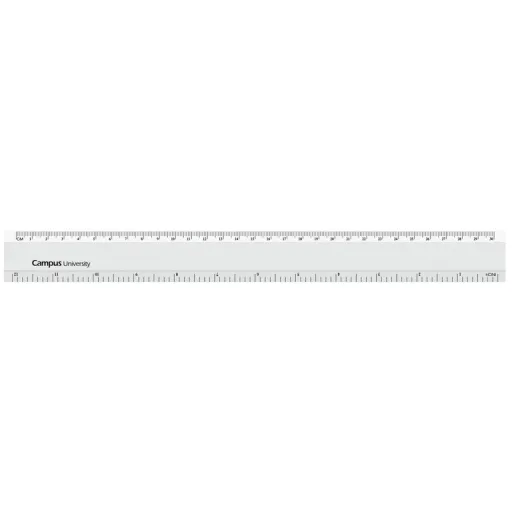 Regla Metálica 30 cm – Campus