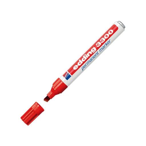 Rotuladores Permanentes Edding 3300 Rojo – Edding