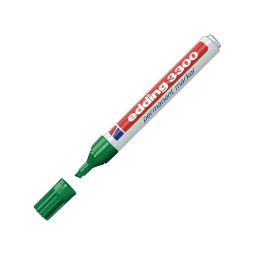 Rotuladores Permanentes Edding 3300 Verde – Edding