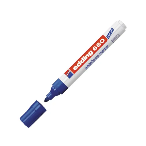 Rotulador Para Pizarra Blanca Edding 660 Azul – Edding