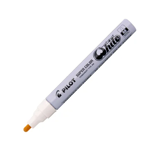 Rotulador Permanente Medio 2 mm Blanco – Pilot