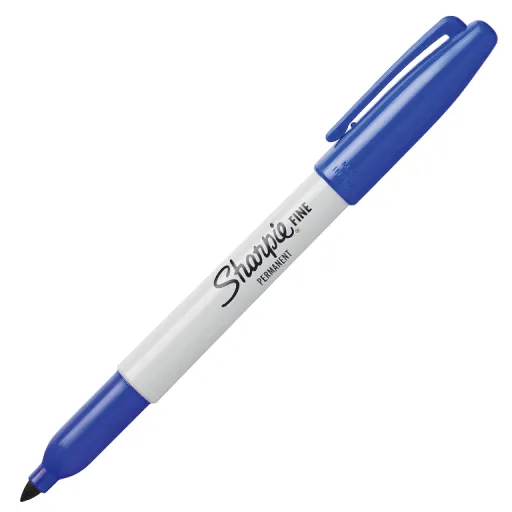 Rotulador Permanente Sharpie Fino 1 mm Azul – Sharpie