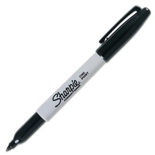 Rotulador Permanente Sharpie Fino 1 mm Negro – Sharpie