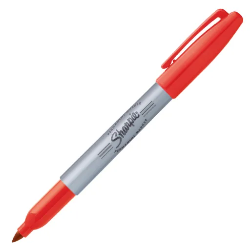 Rotulador Permanente Sharpie Fino 1 mm Rojo – Sharpie