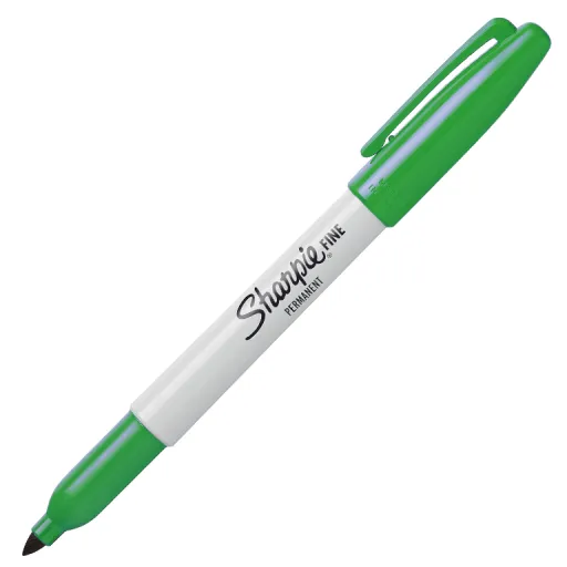 Rotulador Permanente Sharpie Fino 1 mm Verde – Sharpie