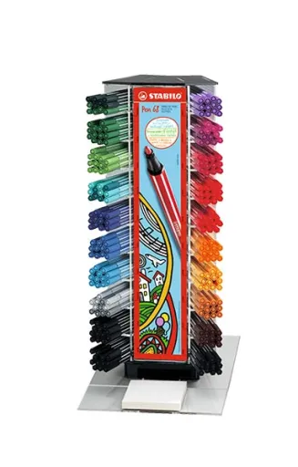 Expositor Rotuladores Stabilo Pen 68 – 240 Unidades – Stabilo