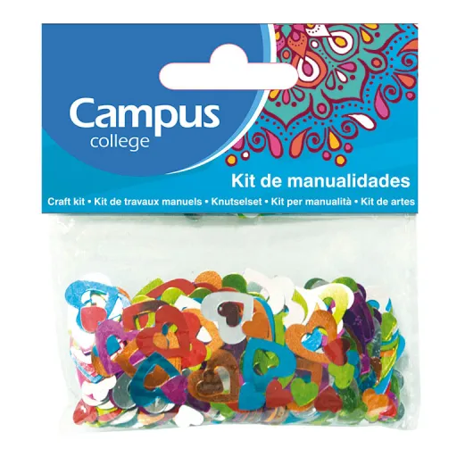 Kit Manualidades Corazones 15x14 mm – Campus College