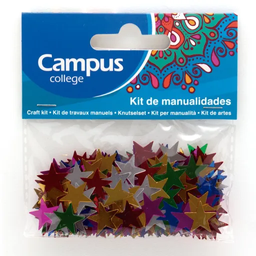 Kit Manualidades Estrellas 15 mm – Campus
