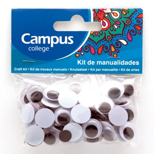 Kit Manualidades Ojos Móviles 15 mm – Campus College