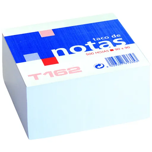Bloc de Notas 90 x 90 mm 500 Hojas Blanco – Makro Paper