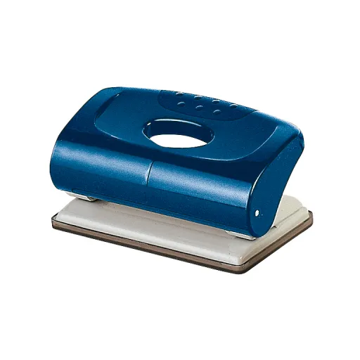 Perforadora Plus 160 Metálica Azul 10 Hojas