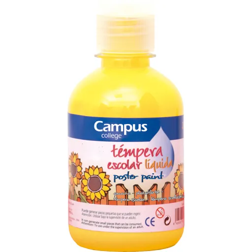 Pintura de Dedos 250GR Amarillo - Campus