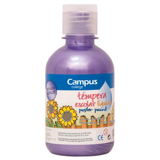 Pintura de Dedos 250GR Violeta Metalizado - Campus