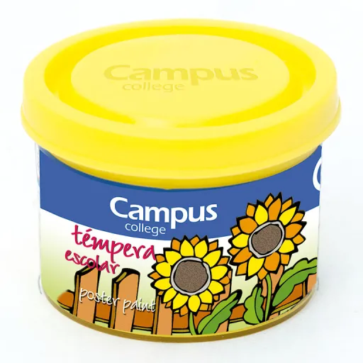 Tinta Para Dedos Líquida Campus 40ML Amarillo - Campus University