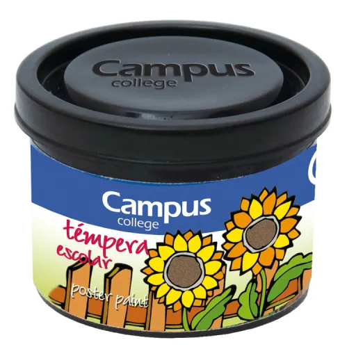 Tinta Para Dedos Líquida Campus 40ML Negro - Campus 