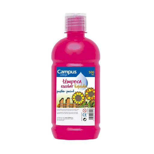 Tinta Para Dedos Campus 500GR Magenta - Campus