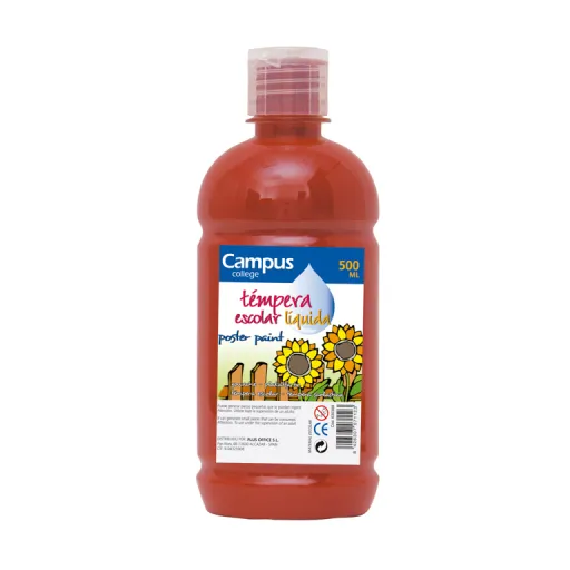 Tinta Para Dedos Campus 500GR Marrón - Campus 