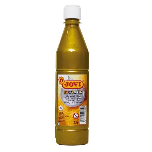 Tinta Para Dedos Líquida Dorada 500ML – Jovi