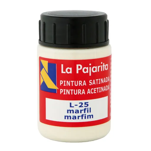 Pintura Plástica y Vinílica Marfil 35ML 6 Unid. – La Pajarita