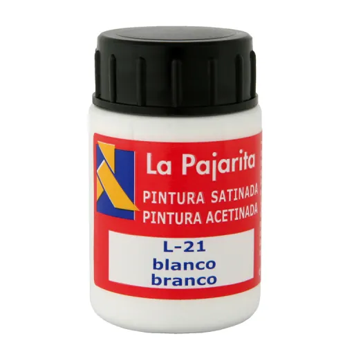 Pintura Plástica y Vinílica Blanco 35ML 6 Unid. – La Pajarita