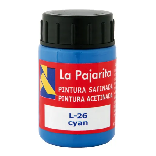 Pintura Plástica y Vinílica Cian 35ML 6 Unid. – La Pajarita