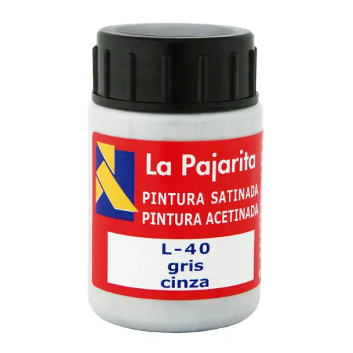 Pintura Plástica y Vinílica Gris 35ML 6 Unid. – La Pajarita