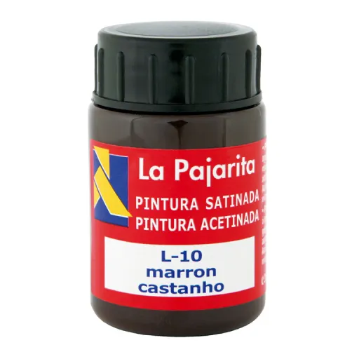 Pintura Plástica y Vinílica Marrón 35ML 6 Unid. – La Pajarita