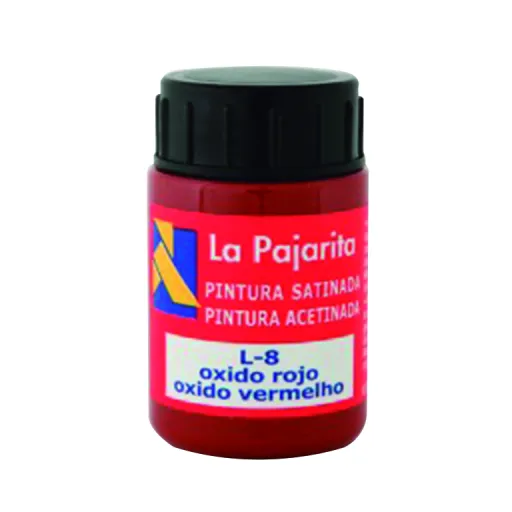 Pintura Plástica y Vinílica Rojo Óxido 35ML 6 Unid. – La Pajarita