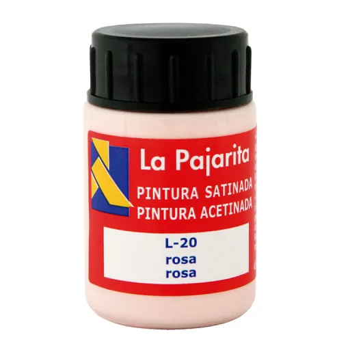 Pintura Plástica y Vinílica Rosa 35ML 6 Unid. – La Pajarita