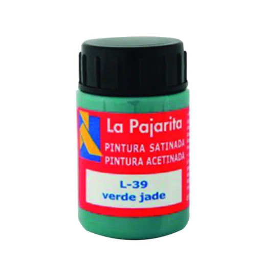 Tinta Plástica y Vinílica Líquida La Pajarita 35ML Verde Jade 6 Un - La Pajarita