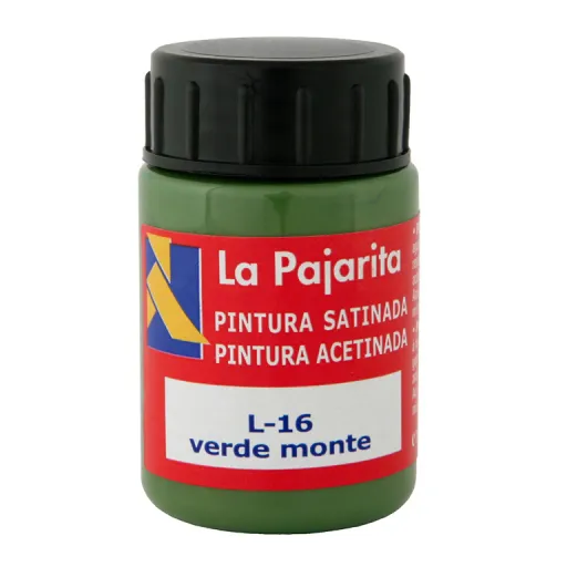 Tinta Plástica y Vinílica Líquida La Pajarita 35ML Verde Monte 6 Un - La Pajarita