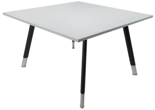 Mesa de Reuniones Hercules Gris 1200x1200mm Para Oficina
