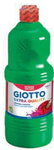 Guache Lavable Giotto Extra Quality 1000ml Verde Bandera - Giotto