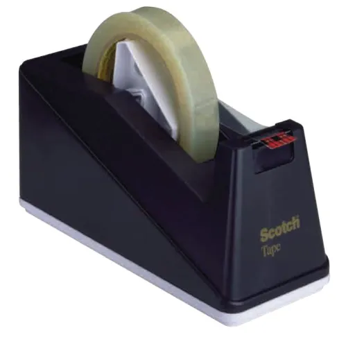Dispensador de Cinta Adhesiva 3M Scotch C10 (Negro) - Scotch