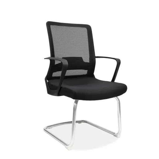 Silla de Oficina Para Visitantes Praga Negra – Riva