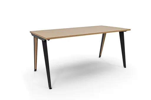 Escritorio de Oficina 1600x800 mm Art Negro / Cerezo Trigo - Art