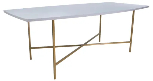 Mesa de Reunión 1600x1000mm Fine X Oval - Riva
