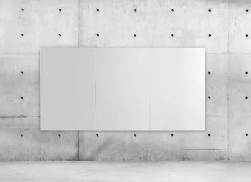 Bi Office - Pizarra Blanca en Paneles 45x60 cm Alto Archyi