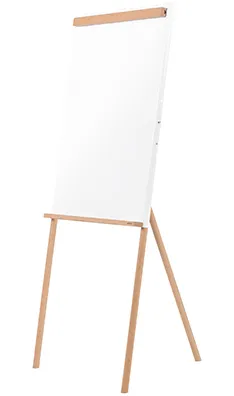 Bi-Office - Pizarra Blanca Magnética Trípode 70x104 cm Flip Chart Giro Archyi